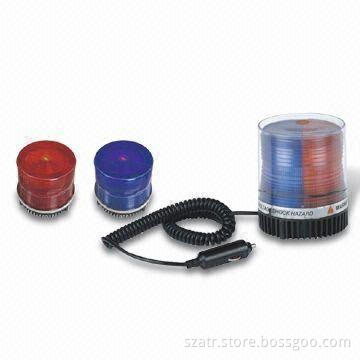 Police Lamps with 1 Flash Light, Made of Aluminum Alloy Base and Voltage of 12/24V DC